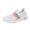 White, variant on Breathable Flat Shoes With Decorative Cord Detailing for Everyday Outdoor Activity Casual Ons Women Comfortable -on Walking Footwear