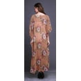 thumbnail image 4 of Bimba Kaftan de Plage Floral, Paréo de Bikini, Robe Maxi pour Femmes, Long Caftan-4X-5X, 4 of 5