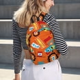 thumbnail image 7 of Balery Monster Truck Vintage Canvas Backpack for Men and Women - Large Capacity, Durable Travel Laptop Bag for School, Work, Hiking, and Outdoor Activities, 7 of 7