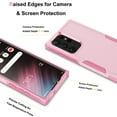 thumbnail image 2 of For Samsung Galaxy S23 / S23 Ultra Case, 2 in 1 PC Phone Case for Galaxy S23 Ultra 2022 Case, Njjex Rubber & Rugged Shockproof Full Body Protection Case Cover - Pink, 2 of 6