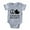 Heather Gray, variant on CafePress - FIN Peace Love Siberian Husky Baby Football Bodysu - Cute Infant Baby Football Bodysuit