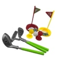 thumbnail image 4 of Kids Golf Club Set Kids Golf Club Kits 3 bolas 3 Tees Juegos de pelota de juguete Mini juego para juguetes de bola interior Jardín, 4 of 9