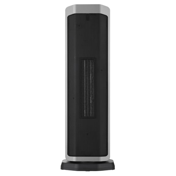 Calefactor cerámico negro con plateado 120 V Mabe - CAMCT1500N1