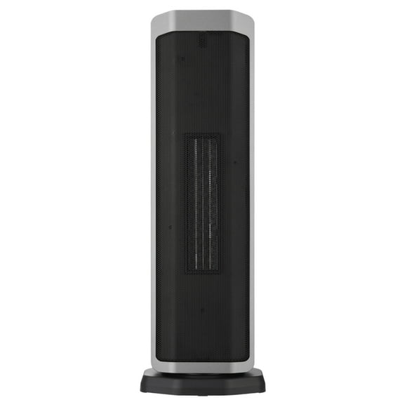 Calefactor cerámico negro con plateado 120 V Mabe - CAMCT1500N1