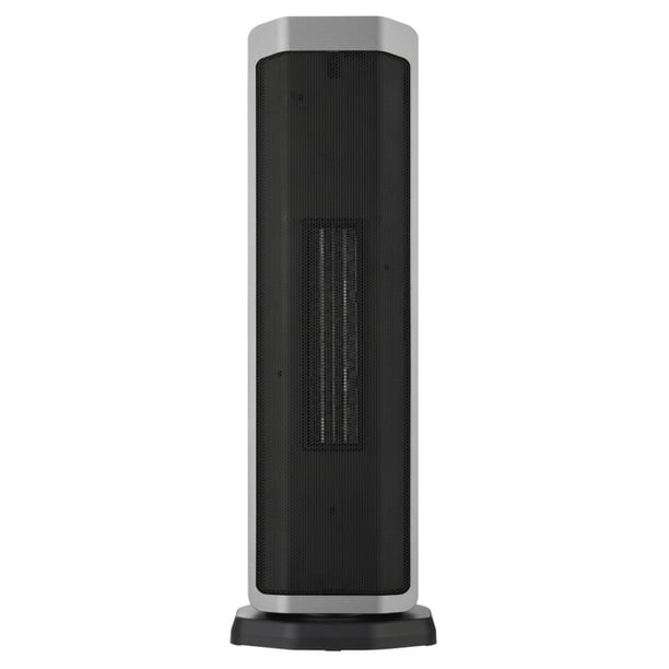 Calefactor cerámico negro con plateado 120 V Mabe - CAMCT1500N1