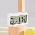 thumbnail image 6 of Digital Electronic Clock, Mini LED Display Alarm Clock with Snooze Function, 12/24H Switching, Countdown Timer, Stereo Digital Display, Compact for Home/Travel, 6 of 8