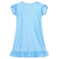 thumbnail image 3 of Jurebecia Nightgowns Unicorn Sleepwear Night Sleep Dress Flutter Sleeve Pajamas Soft Nightgown Blue 110 cm 2-3 Years, 3 of 7