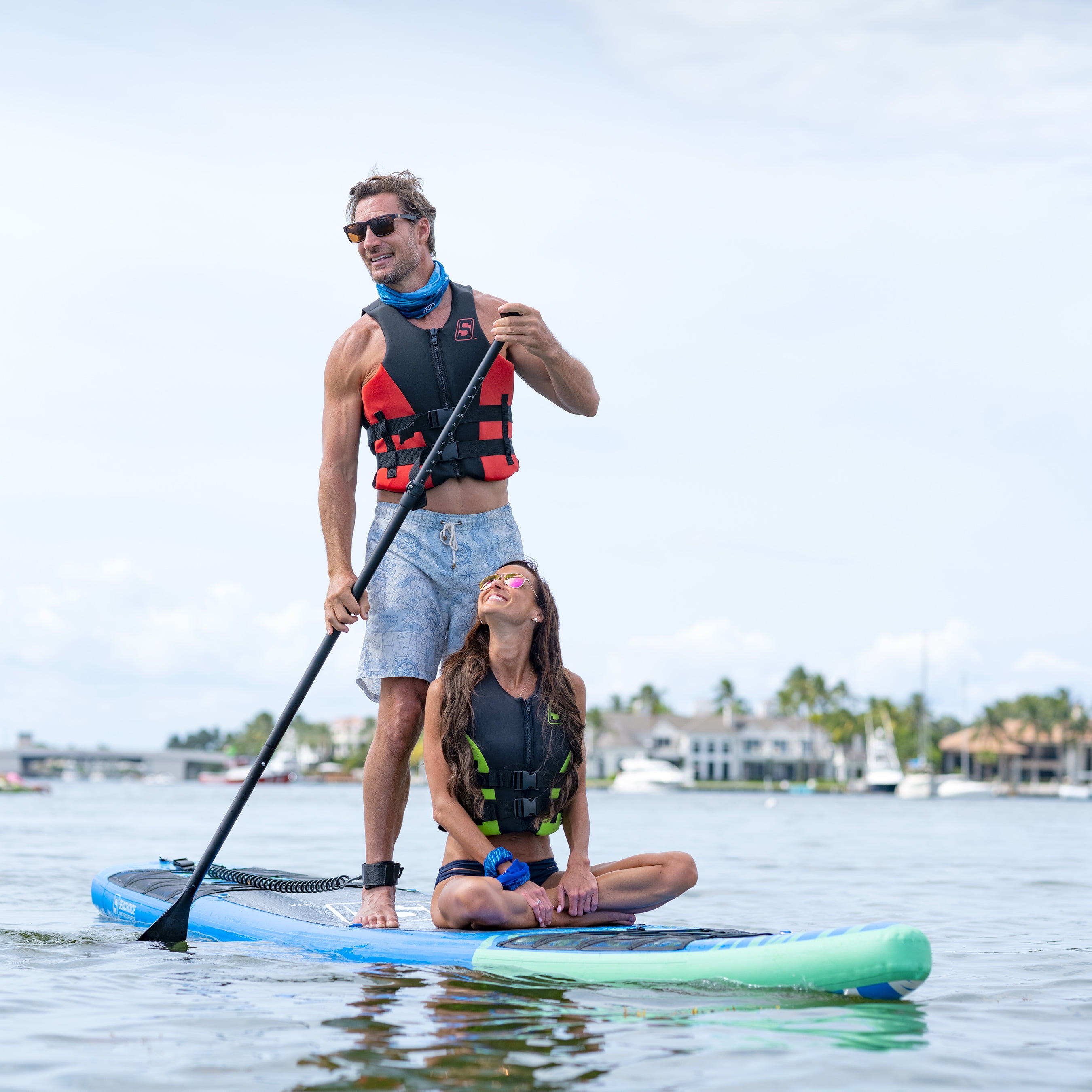 『しゅう専用』【訳あり】NoahNic 12&#39;6 インフレーター SUP FANATIC (ファナティック) SUP 12'6” ケース・フィン・空気入れ