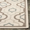 thumbnail image 4 of Safavieh Courtyard Bayon Geometric Indoor/Outdoor Area Rug, Beige/Dark Beige, 2'7" x 5', 4 of 9