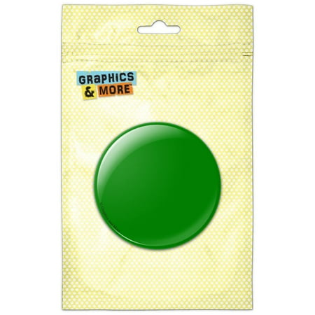 

Solid Color Dark Green Refrigerator Button Magnet