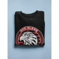 thumbnail image 3 of God Bless America Eagle Sweatshirt Men -Image by Shutterstock, Male x-Large, 3 of 4