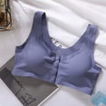 thumbnail image 2 of Vetsdori Everyday Bras for Women Front Closure Breathable No Padding,Womens Bras Casual, 2 of 7