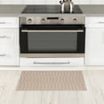 thumbnail image 3 of Mainstays Tan Woven Kitchen Rug - 18" x 30" Machine Washable, 3 of 10