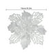 thumbnail image 5 of Kearding 10 Uds. Flores artificiales brillantes decoraciones para árboles de Navidad Navidad Kits de decoración para fiestas, 5 of 6