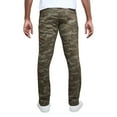thumbnail image 2 of X RAY Men's Stretch Cargo Pants, Casual Flex Hiking Multi-Pocket Tactical Work Slim Fit Cargo Pants for Men, Olive Camo, 32X32, 2 of 6