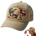 thumbnail image 4 of TOWED22 250 Anniversary USA Hat, Adjustable 250 Year American Anniversary Hat, Fully embroidered style D, 4 of 9