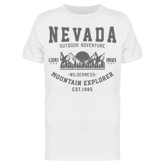 Nevada Adventure Mountain Tee Men's -Image by Shutterstock