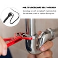 thumbnail image 3 of OULII 1Set Strap Wrenches for Mechanics Grey Artificial Ergonomic Design Tool, 3 of 8