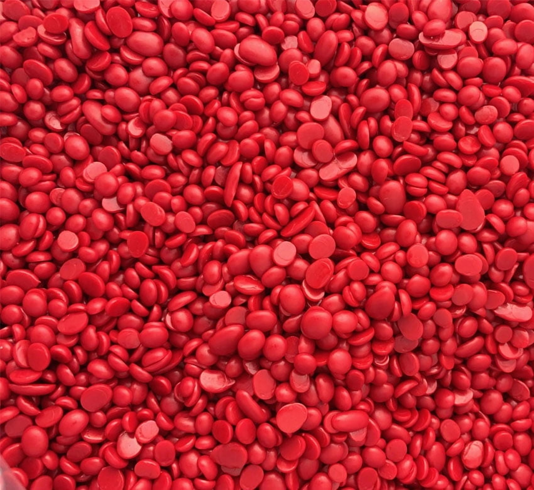 Injection Wax Flexible Red Ruby Beads Wax Jewelry Lost Wax Casting 2 Pound