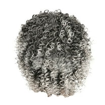 Lace Front Wigs Human Hair Wig Caps for Women Wig Woman African European And American Fashion Small Curly Hair