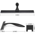 thumbnail image 3 of All-purpose Shower Squeegee For Shower Doors, Bathroom, Window And Car Glass - Black, Stainless Steel, 3 of 5