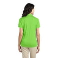 thumbnail image 2 of Port Authority Women's Durable Wicking Performance Polo Shirt_Lime_Medium, 2 of 2