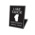 thumbnail image 2 of Lake Tahoe Location Novelty Decor, Metal Wall Sign - 10x14 Inches, 2 of 4