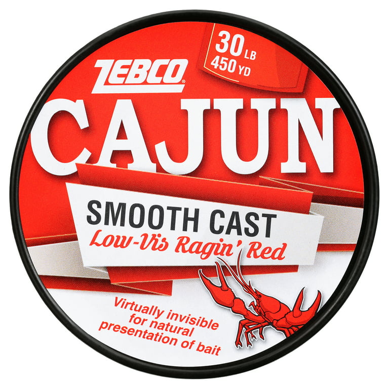 Cajun Low-Vis Ragin Red 30lb / 450YDS