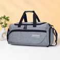thumbnail image 4 of Bolsa De Ejercicios Bolsa deportiva impermeable portátil para entrenamiento físico para hombres y mujeres (gris oscuro) Tmvgtek Para Estrenar, 4 of 7
