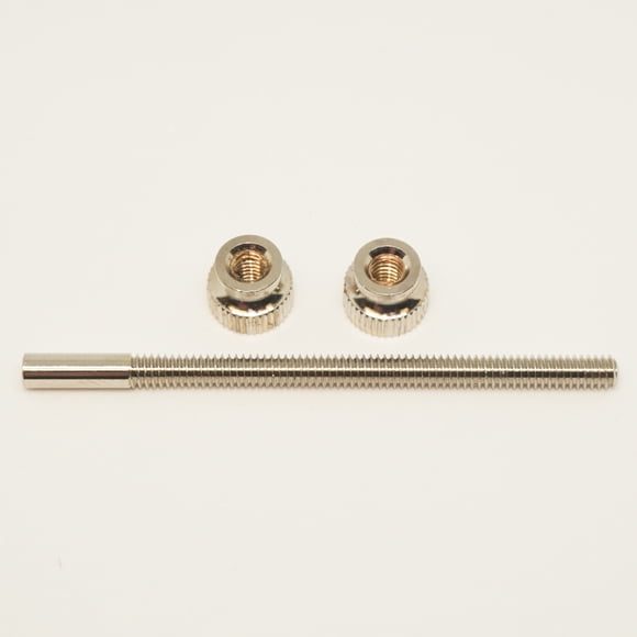 Bach Stradivarius Trumpet First Third Slide Trigger Stop Post Rod and Nut Screw NICKEL PLATED - Complete Set