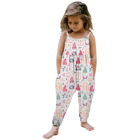

Larisalt Rompers For Girls Toddler Baby Clothes Girls Jeans Jumpsuit Romper Denim Overalls Jeans Baby Girls Clothes Outfits White