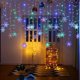 thumbnail image 2 of Luces navideñas para decoración de exteriores, luces LED colgantes con forma de copo de nieve, cadena de luces para cortina, decoración de aleros de jardín y fiesta., 2 of 5