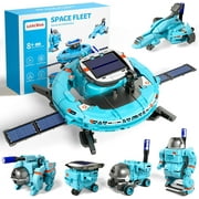 MUSICOZY 6-in-1 Building Science STEM Kits,STEM Projects for Kids Ages 8-12 12-16, Solar Robot Kit Space Toys Birthday Gifts for 8 9 10 11 12 13 14 15 16 Year Old, Boys Girls