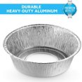 thumbnail image 6 of MontoPack Disposable Dutch Oven Aluminum Foil Liners 9" Round Tins 10 Pack, 6 of 7