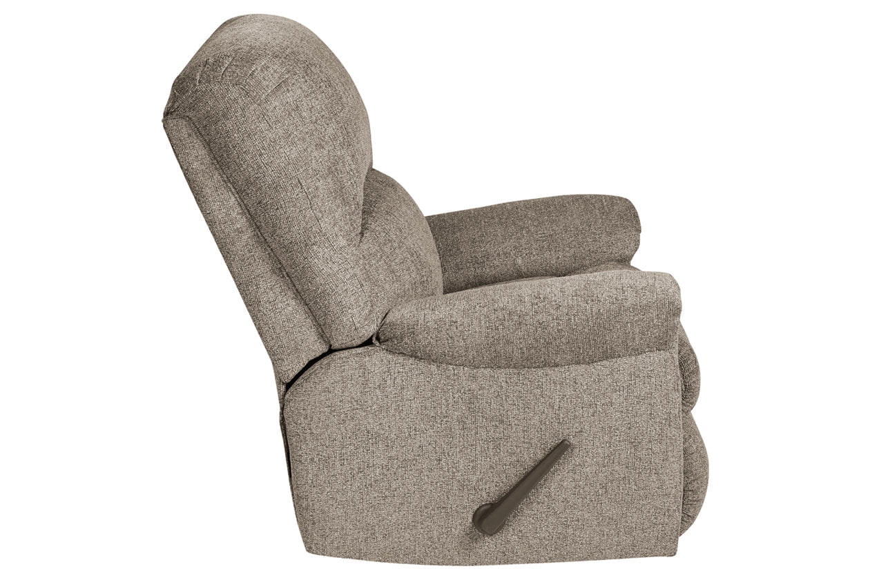 Signature Design by Ashley Ballinasloe Rocker Recliner in Smoke Walmart