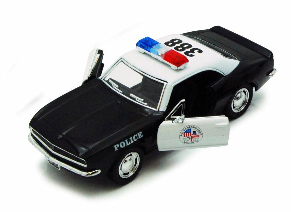 KiNSMART 2006 Ford Mustang GT Police Car – 1:38 Scale Die-Cast Model With Pull-Back Action - View #2