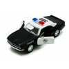 1967 Chevy Camaro Z/28 Police, Black - Kinsmart 5341D - 1/37 scale Diecast Model Toy Car (Brand New, but NOT IN BOX)
