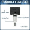 thumbnail image 4 of Sensor de presión de neumáticos Unique Bargains No.40700CK001 para Nissan TITAN 2004-2007 Sensor TPMS 323MHz, 4 of 7
