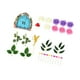 thumbnail image 4 of 28 Piezas Fairy Cake Toppers Decoraciones Mini Casa de Hadas Flores Hojas Hechas de Arcilla PP Papel y Madera Adecuadas para Cumpleaños de Niñas, 4 of 9
