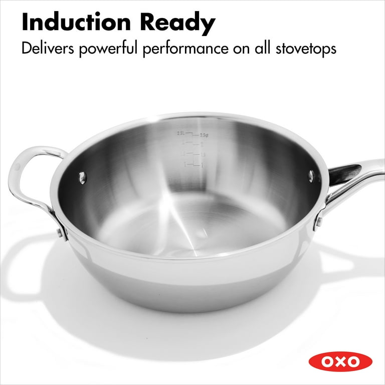 OXO Agility Ceramic Non-Stick 3.57qt Chefs Pan - Walmart.com