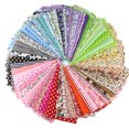 thumbnail image 1 of Cheers 30/50 Pcs 10cmx10cm Imprimé Floral Bricolage Patchwork Tissu Couture Courtepointe Matériau, 1 of 7