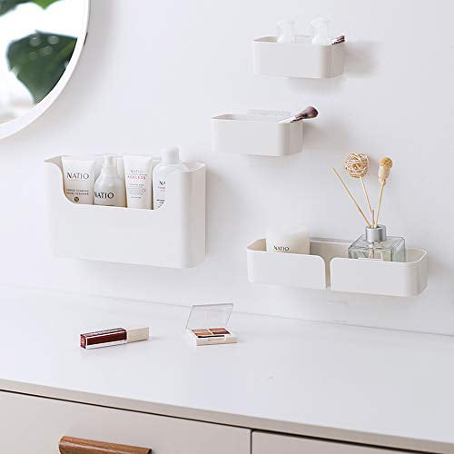 Poeland Floating Shelf Wall Mounted Non, Wall Shelves Without Drilling