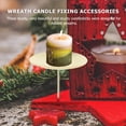 thumbnail image 1 of YSNOOWE 12Ud Fijador De Velas Metálico Dorado Para En Hogar Festividades, 1 of 7