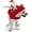 Style 02, variant on ShadeMart Santa Claus Dog Riding Costume, Christmas Cowboy Party Apparel for Pets