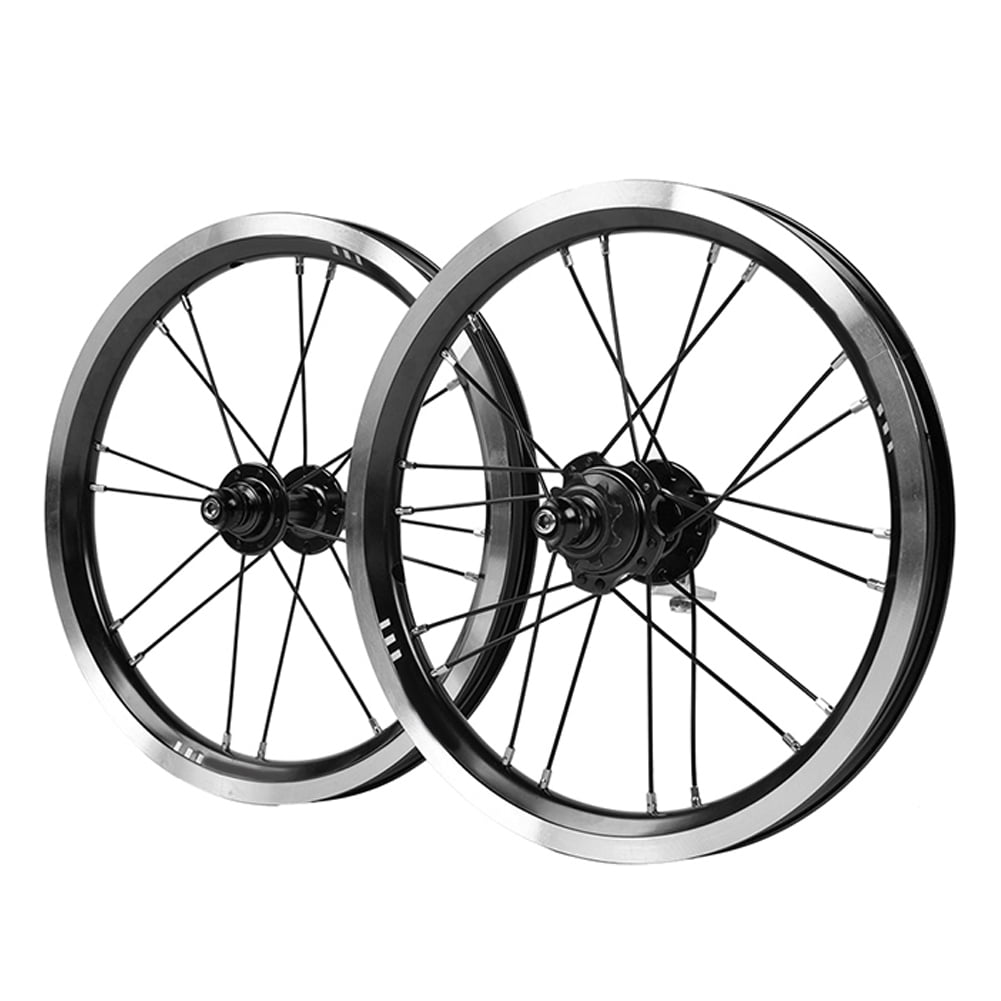 Wheel Set, Double Hub Fashionable Folding Bike Wheel Set Aluminium