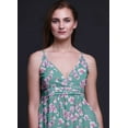 thumbnail image 4 of Bimba Floral Women Summer Printed V Neck Long Maxi Dress Holiday Resort Wear-Medium, 4 of 5