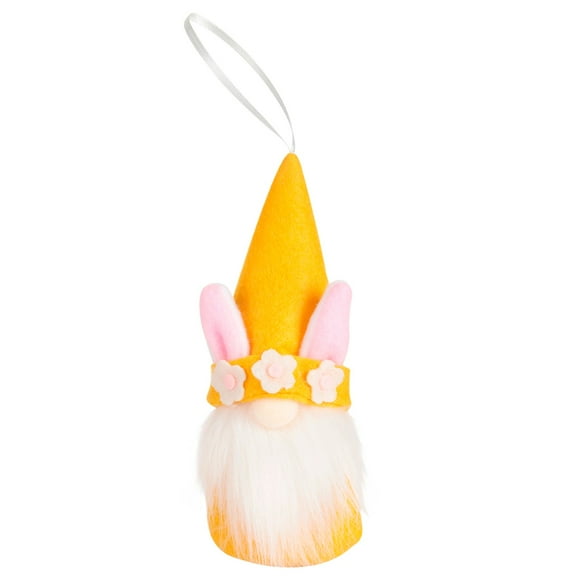 Pisexur Easter Bunny Decorations Spring Decor Easter Faceless Doll Pendant Holiday Theme Decoration Pendant Hanging Decoration Easter Basket Stuffers for Kids