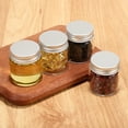 thumbnail image 3 of MasteelfCA 20 Pcs Small Glass Jars 50ml Glass Bottles Glass Food Can Grain Storage Jar Small Containers With Lids, 3 of 8