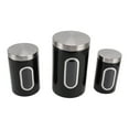 thumbnail image 1 of 3Pcs Kitchen Canisters Set Visible Decorative Decorated Adornment for Grains Decoration Jar Bathroom Canister Food Jars Canisters, 1 of 7