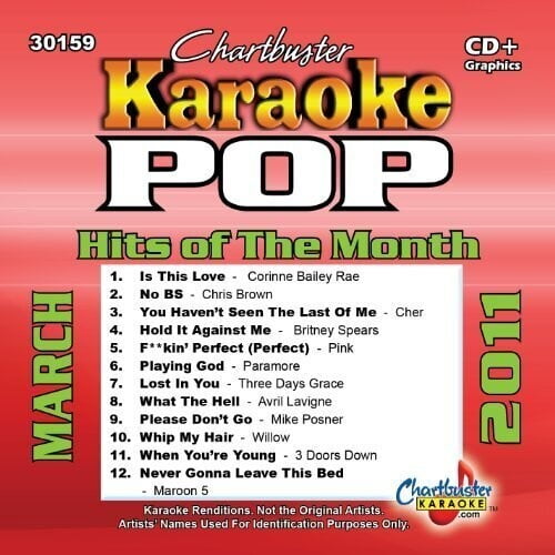 Karaoke Pop Hits Of The Month March 2011